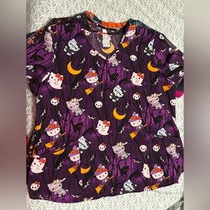 Purple Halloween Themed Top
